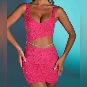 Oh Polly One Shoulder Mini Dress